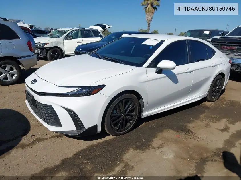 4T1DAACK9SU150746 2025 Toyota Camry Se