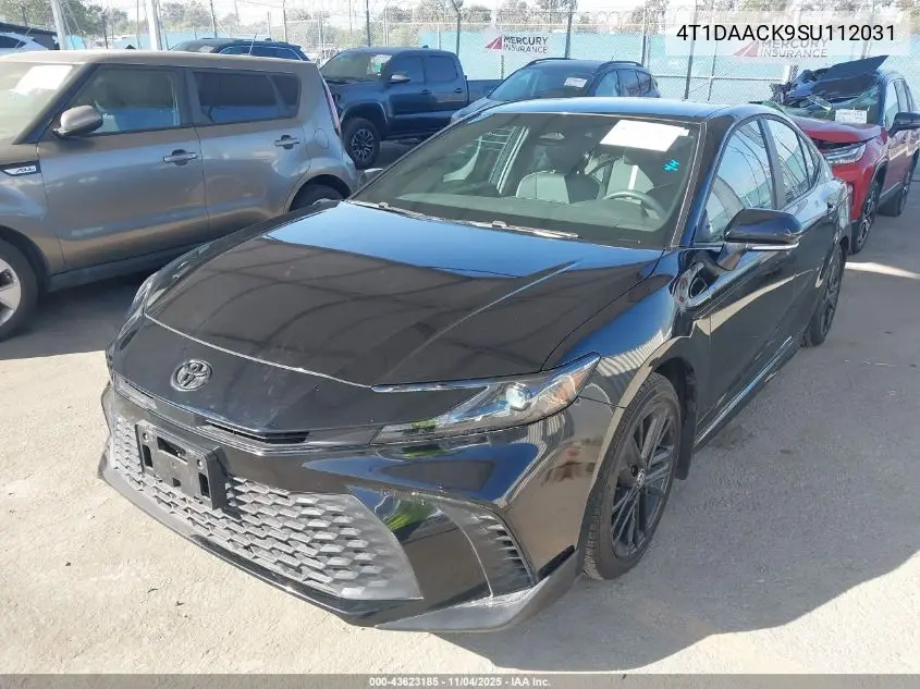 4T1DAACK9SU112031 2025 Toyota Camry Se