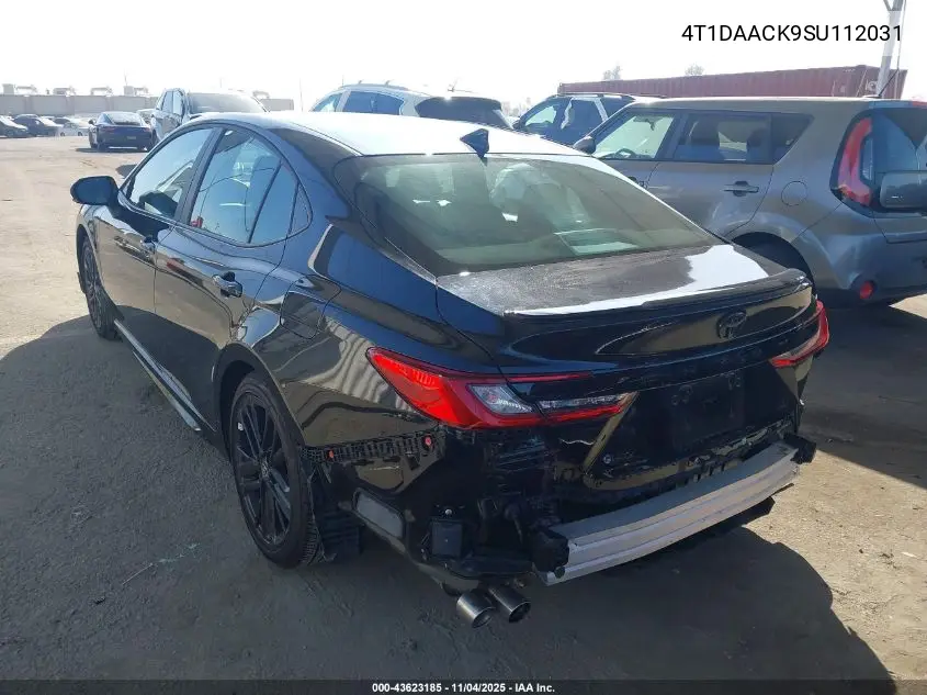 4T1DAACK9SU112031 2025 Toyota Camry Se