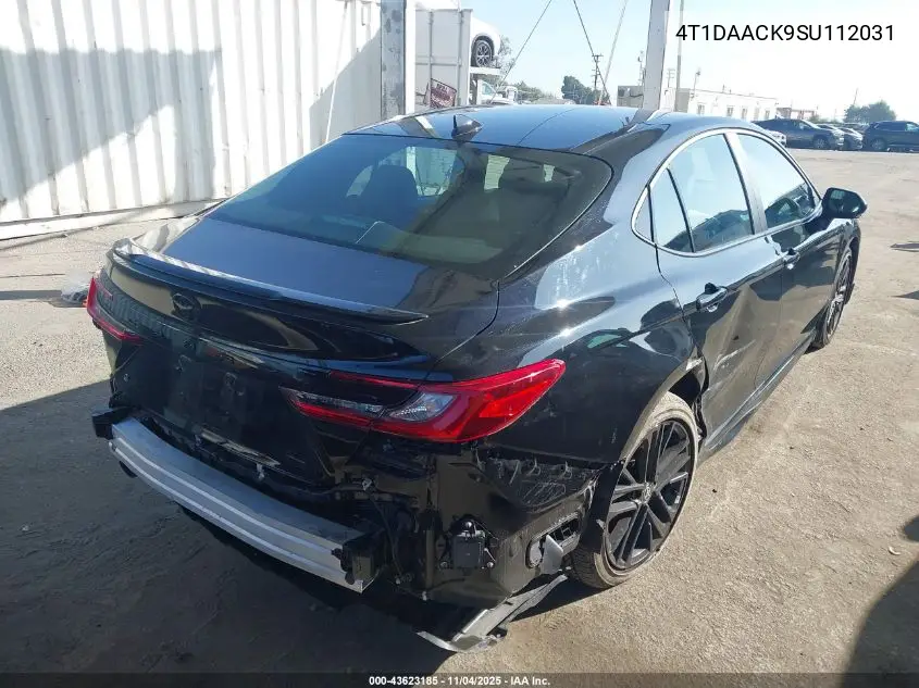 4T1DAACK9SU112031 2025 Toyota Camry Se