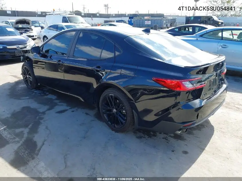 4T1DAACK5SU054841 2025 Toyota Camry Se