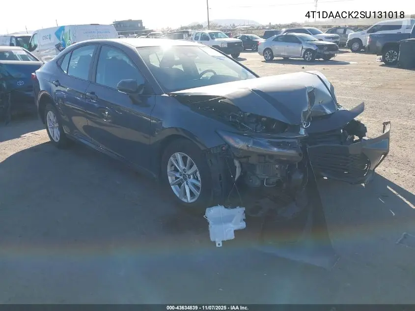 4T1DAACK2SU131018 2025 Toyota Camry Le