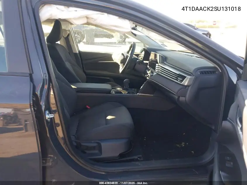 4T1DAACK2SU131018 2025 Toyota Camry Le