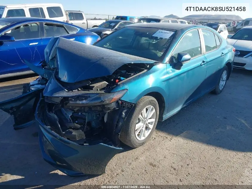 4T1DAACK8SU521458 2025 Toyota Camry Le