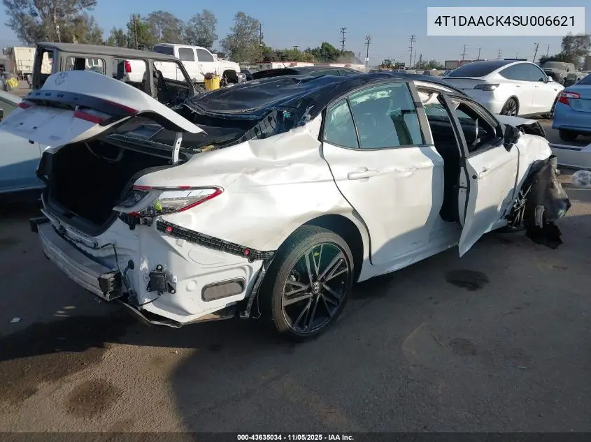 4T1DAACK4SU006621 2025 Toyota Camry Xse