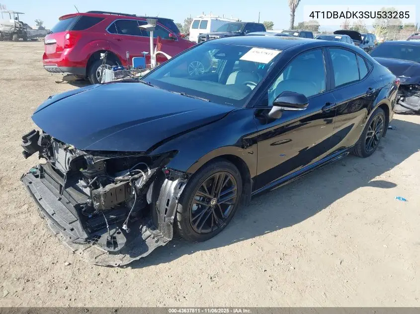 4T1DBADK3SU533285 2025 Toyota Camry Se