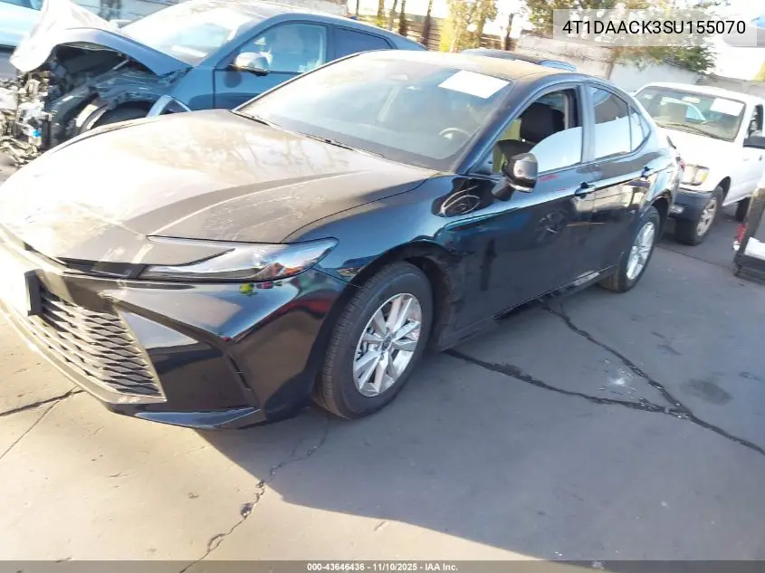 4T1DAACK3SU155070 2025 Toyota Camry Le