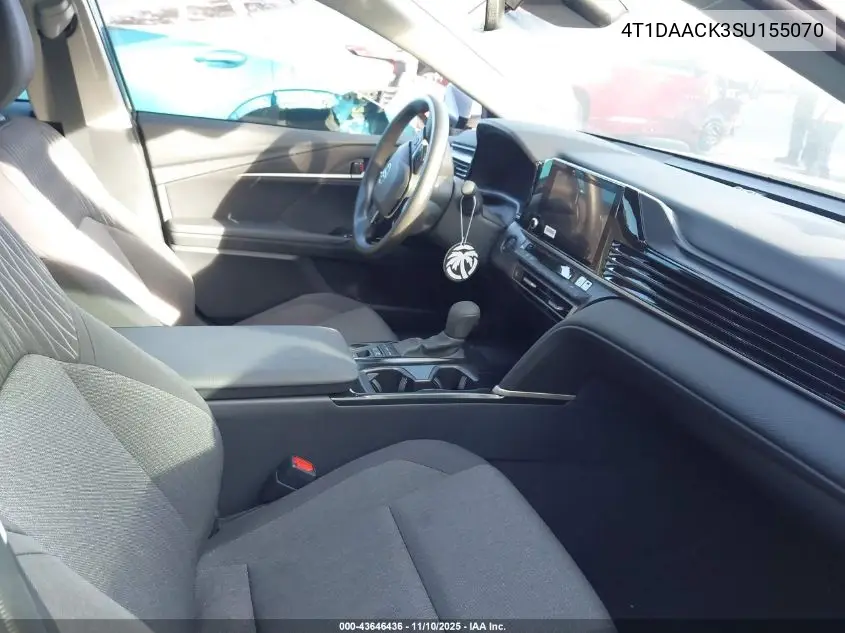 4T1DAACK3SU155070 2025 Toyota Camry Le