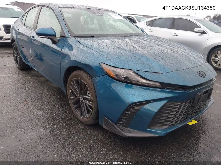 4T1DAACK3SU134350 2025 Toyota Camry Se