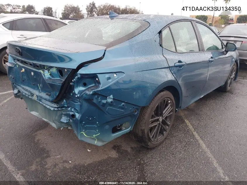 4T1DAACK3SU134350 2025 Toyota Camry Se
