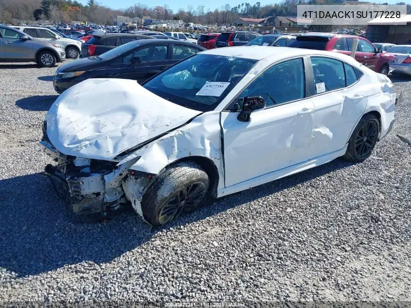 4T1DAACK1SU177228 2025 Toyota Camry Se