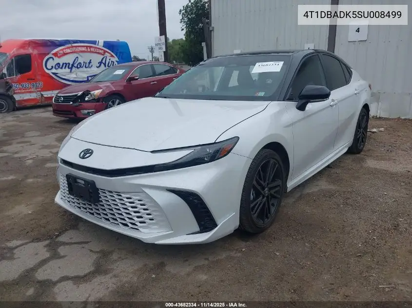 4T1DBADK5SU008499 2025 Toyota Camry Xse