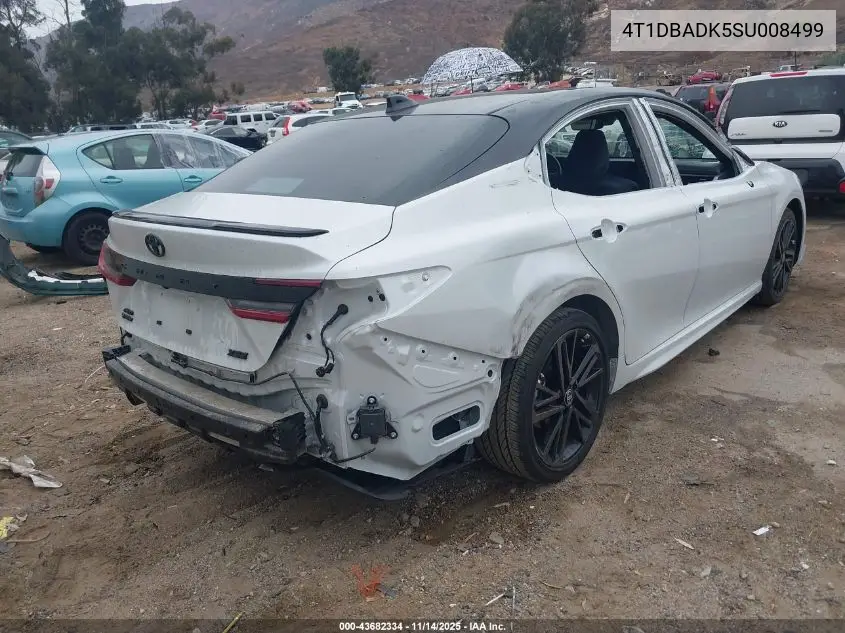 4T1DBADK5SU008499 2025 Toyota Camry Xse