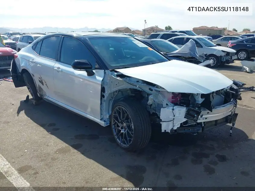 4T1DAACK5SU118148 2025 Toyota Camry Xse