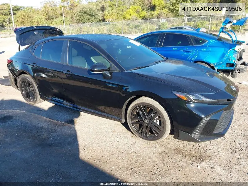 4T1DAACK4SU109506 2025 Toyota Camry Se
