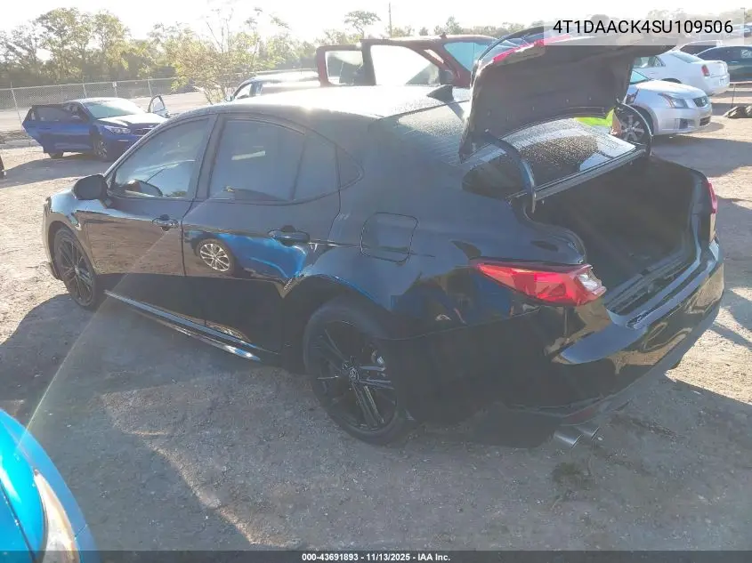 4T1DAACK4SU109506 2025 Toyota Camry Se