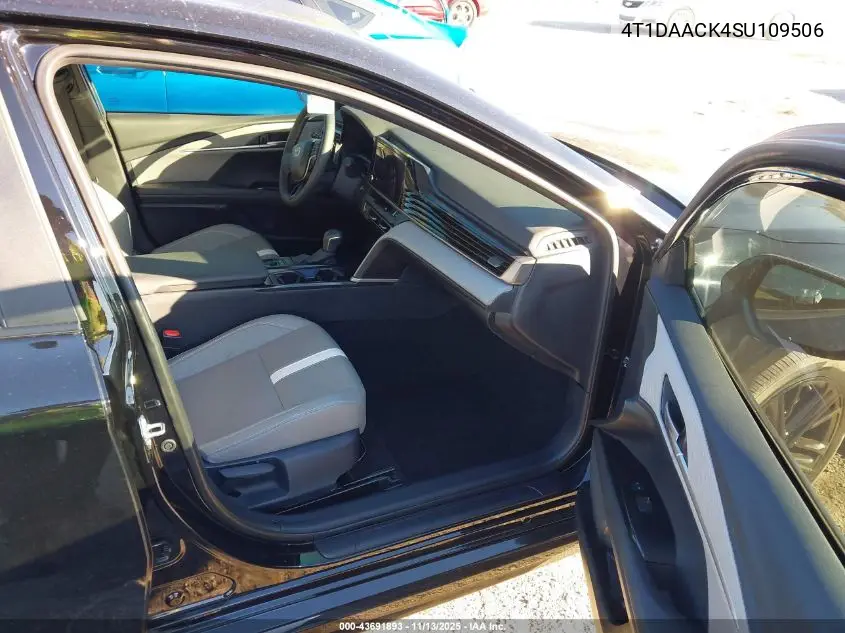 4T1DAACK4SU109506 2025 Toyota Camry Se