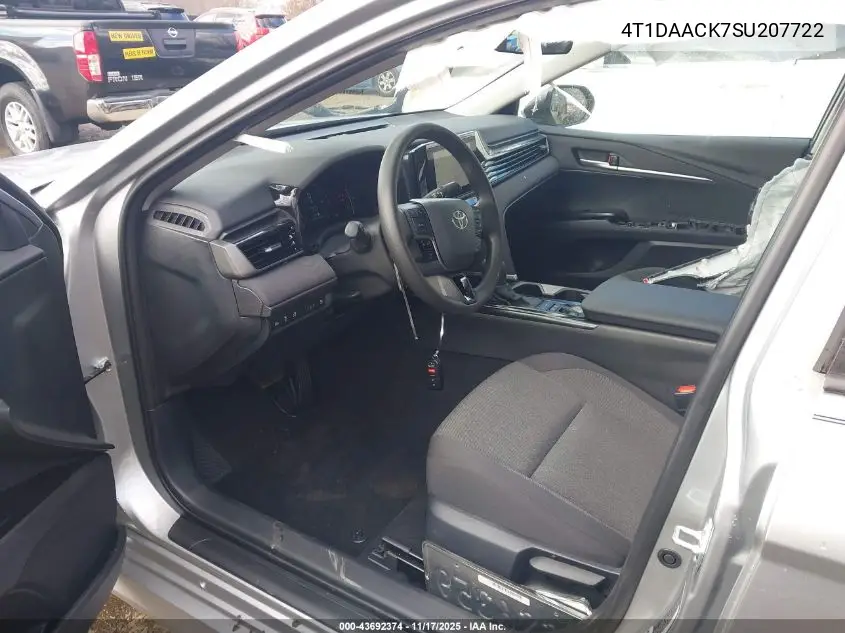 4T1DAACK7SU207722 2025 Toyota Camry Le