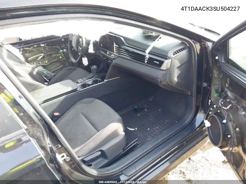 4T1DAACK3SU504227 2025 Toyota Camry Le