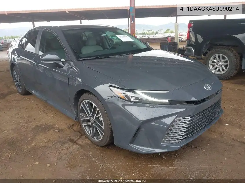 4T1DAACK4SU090214 2025 Toyota Camry Xle