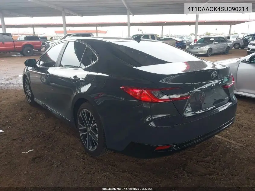 4T1DAACK4SU090214 2025 Toyota Camry Xle