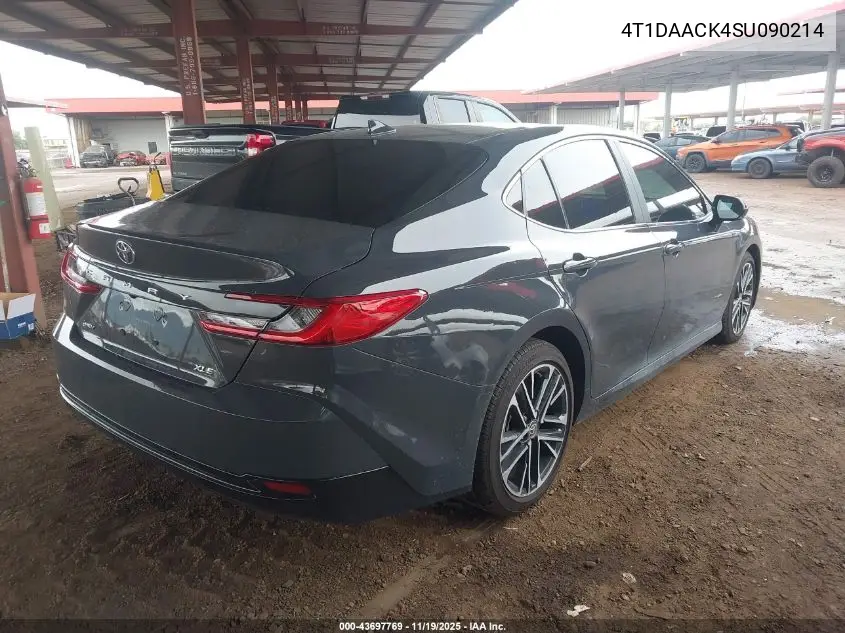 4T1DAACK4SU090214 2025 Toyota Camry Xle