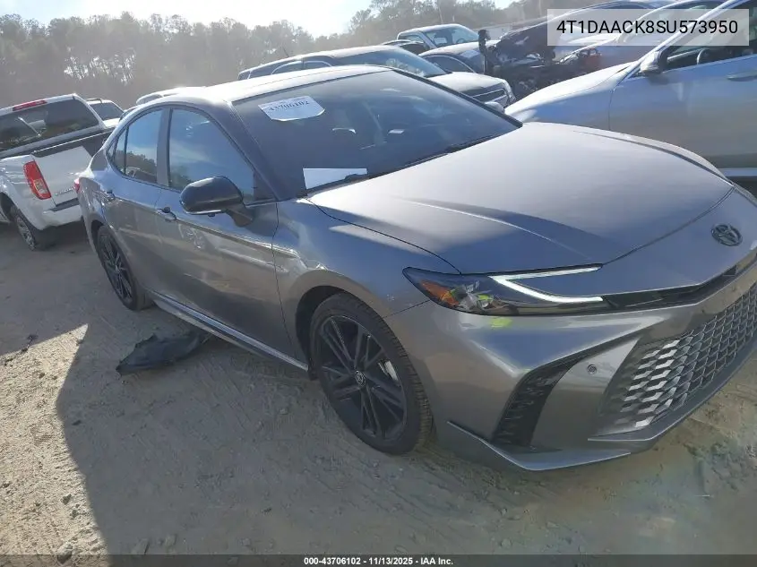 4T1DAACK8SU573950 2025 Toyota Camry Xse
