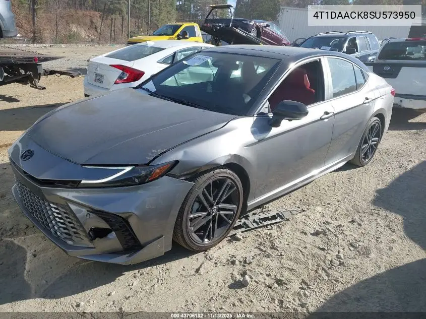 4T1DAACK8SU573950 2025 Toyota Camry Xse