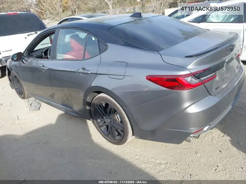 4T1DAACK8SU573950 2025 Toyota Camry Xse
