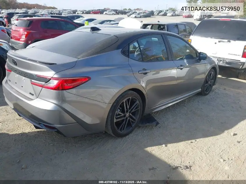 4T1DAACK8SU573950 2025 Toyota Camry Xse