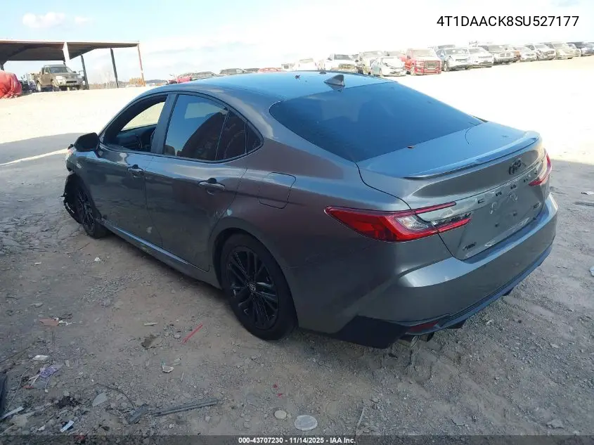 4T1DAACK8SU527177 2025 Toyota Camry Se
