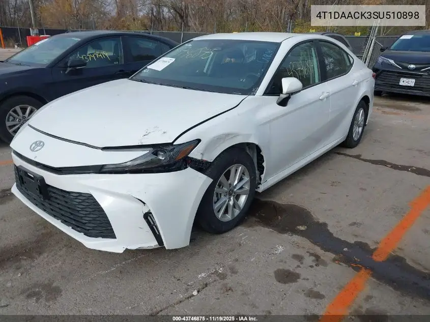4T1DAACK3SU510898 2025 Toyota Camry Le