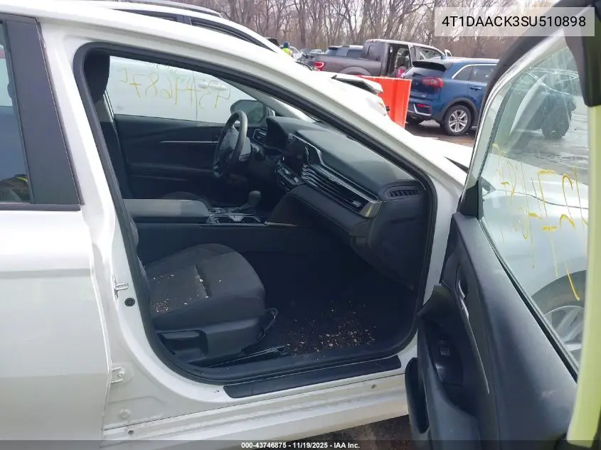 4T1DAACK3SU510898 2025 Toyota Camry Le