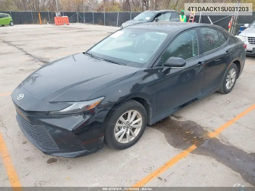 4T1DAACK1SU031203 2025 Toyota Camry Le