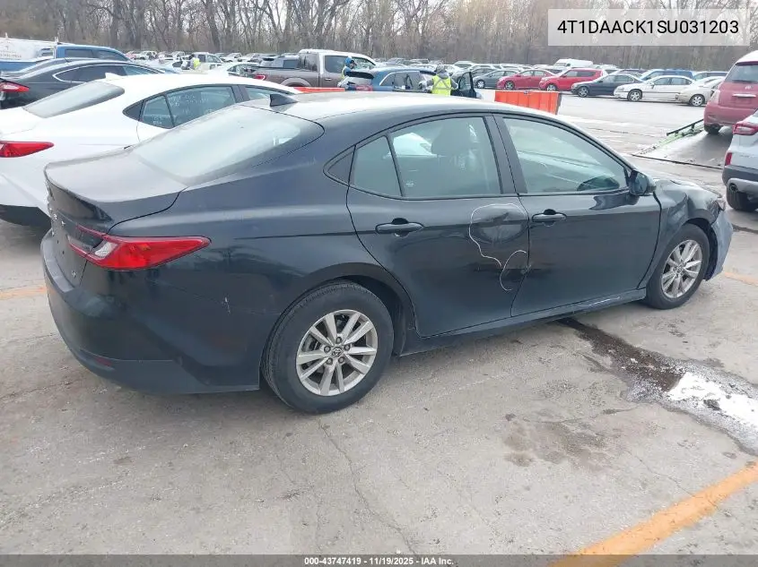 4T1DAACK1SU031203 2025 Toyota Camry Le