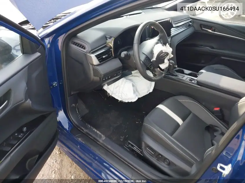 4T1DAACK0SU166494 2025 Toyota Camry Se