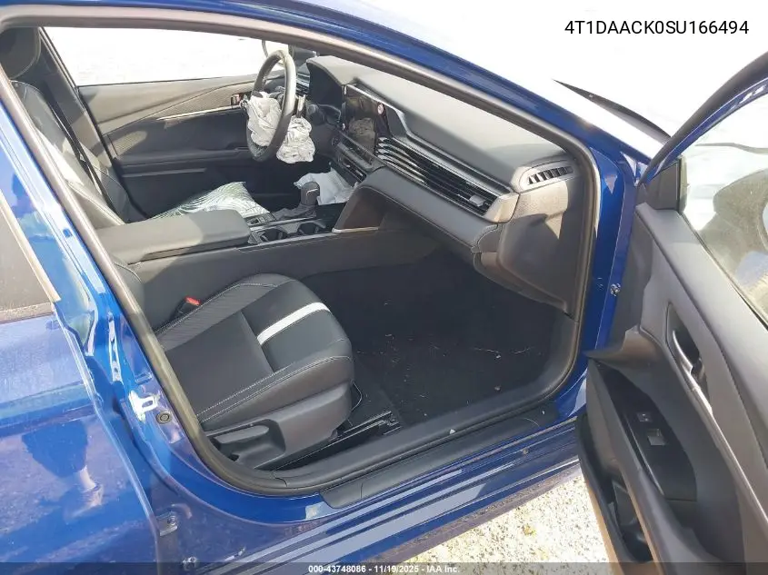 4T1DAACK0SU166494 2025 Toyota Camry Se