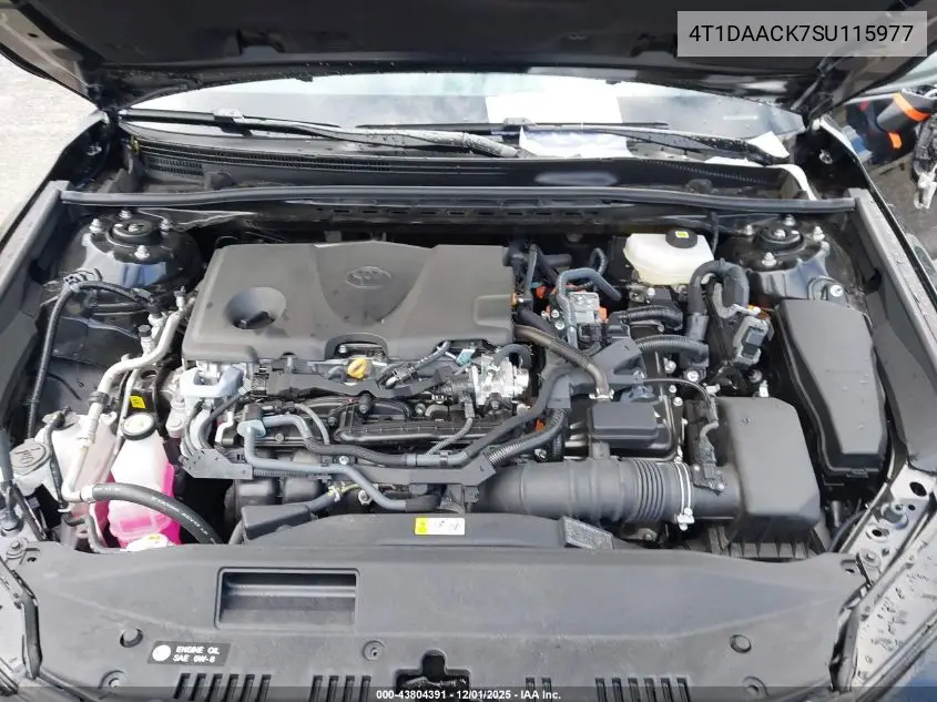 4T1DAACK7SU115977 2025 Toyota Camry Le