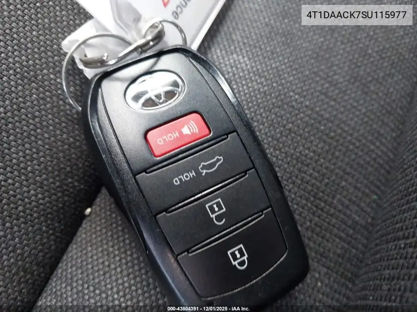 4T1DAACK7SU115977 2025 Toyota Camry Le
