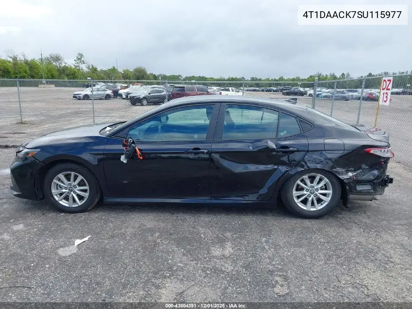 4T1DAACK7SU115977 2025 Toyota Camry Le