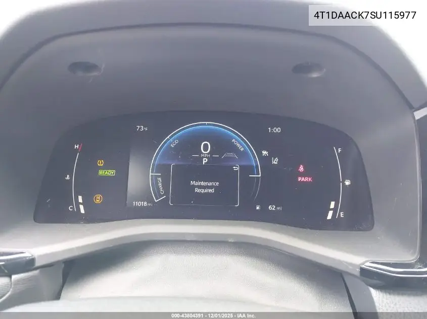 4T1DAACK7SU115977 2025 Toyota Camry Le