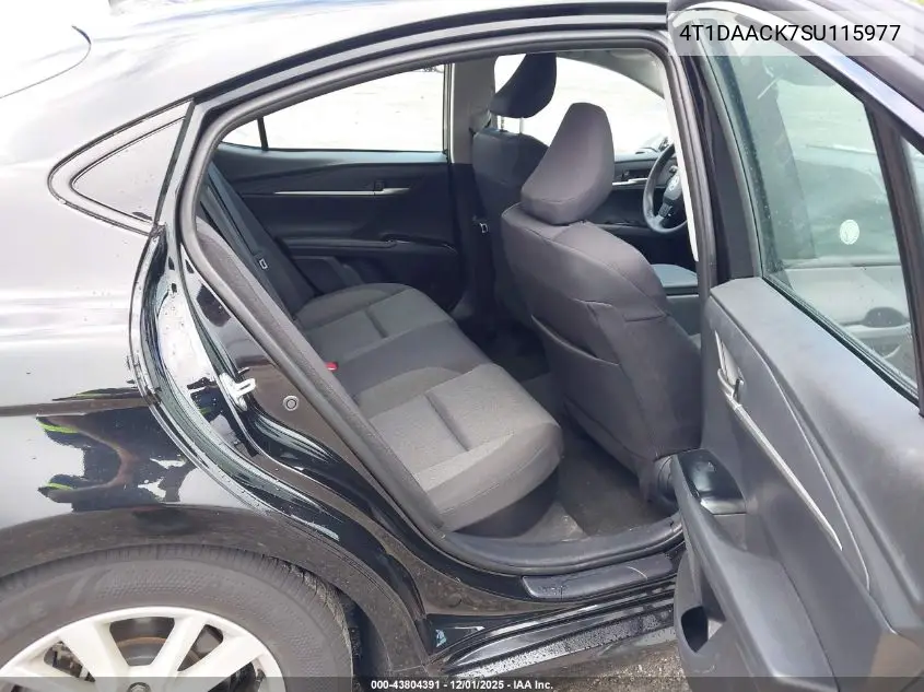 4T1DAACK7SU115977 2025 Toyota Camry Le