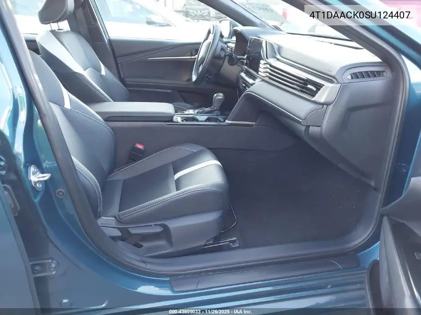 4T1DAACK0SU124407 2025 Toyota Camry Se