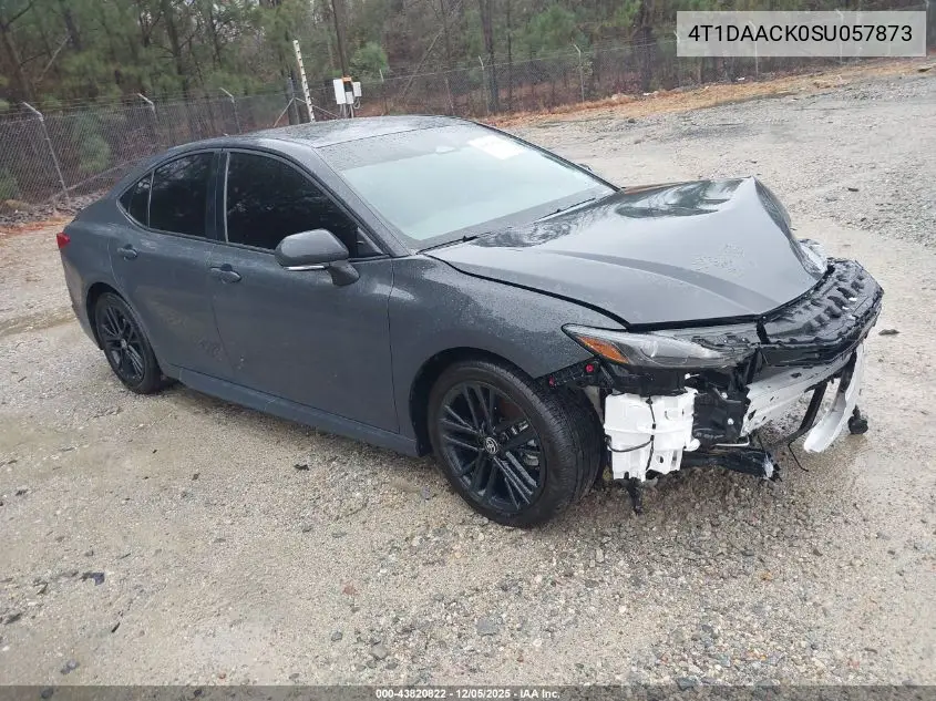 4T1DAACK0SU057873 2025 Toyota Camry Se