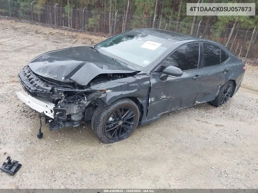 4T1DAACK0SU057873 2025 Toyota Camry Se
