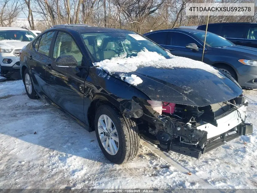 4T1DAACKXSU592578 2025 Toyota Camry Le