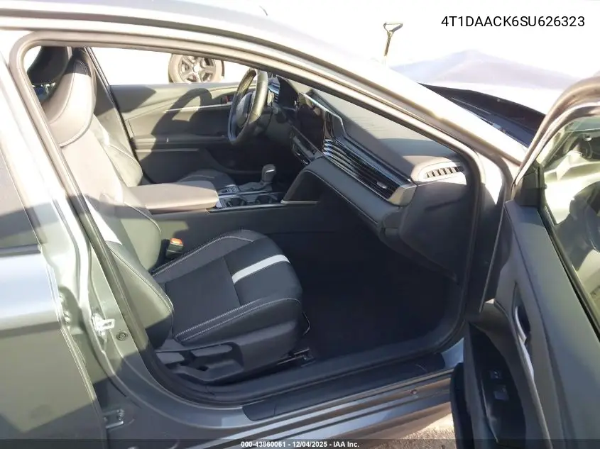 4T1DAACK6SU626323 2025 Toyota Camry Se