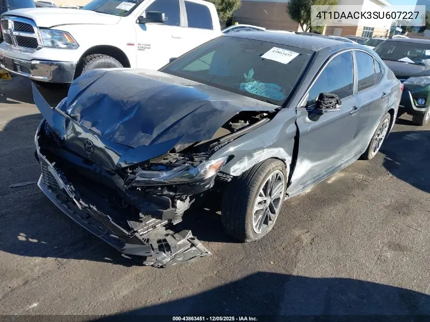 4T1DAACK3SU607227 2025 Toyota Camry Se