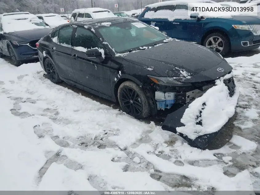 4T1DAACK9SU013998 2025 Toyota Camry Se
