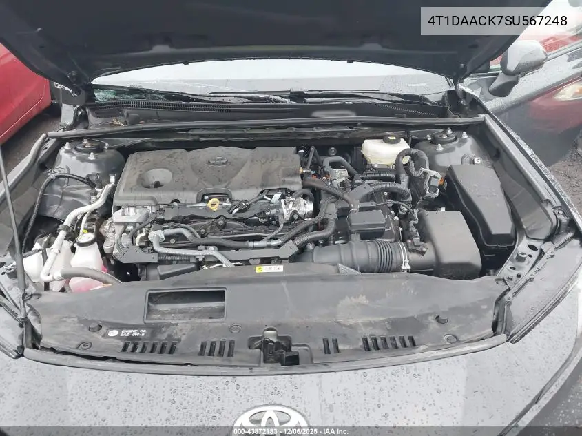 4T1DAACK7SU567248 2025 Toyota Camry Se